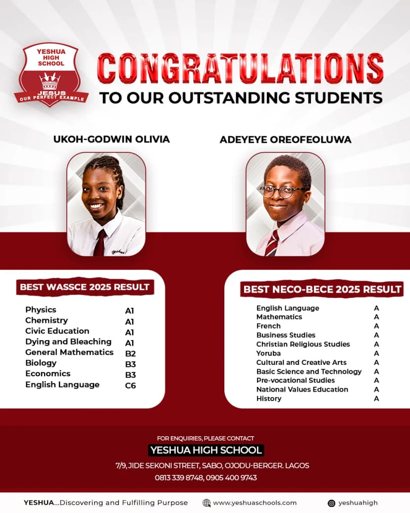 Outstanding Results